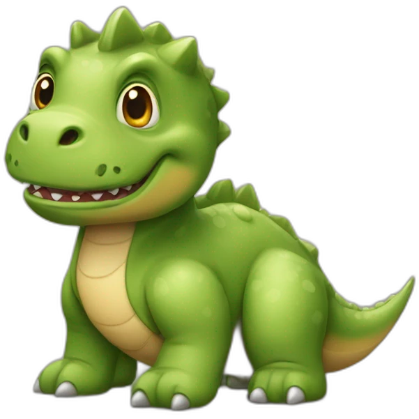 Dinosaure et Ours emoji