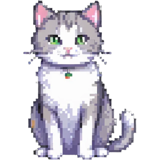 cute cat sitting emoji