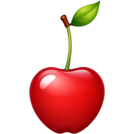 Cherry red aesthetic emoji