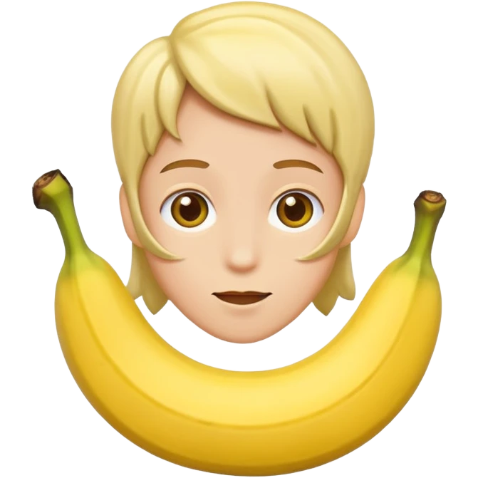 Avion banane emoji