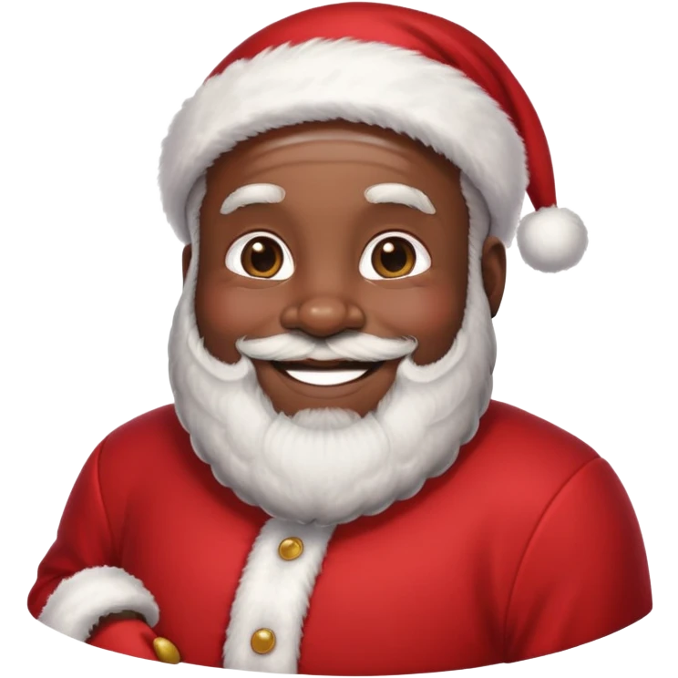 Black Santa  emoji