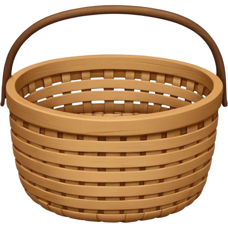 banneton basket no handles emoji