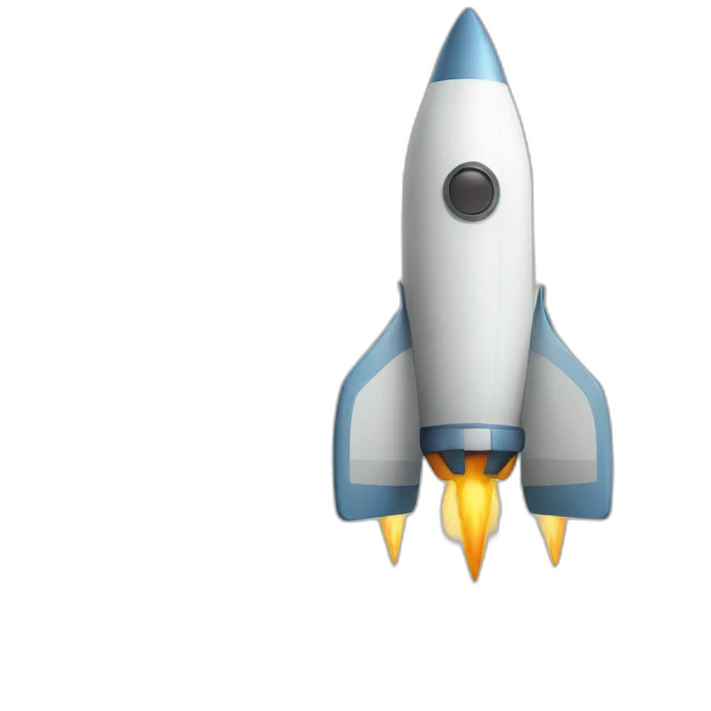 Tintín rocket emoji