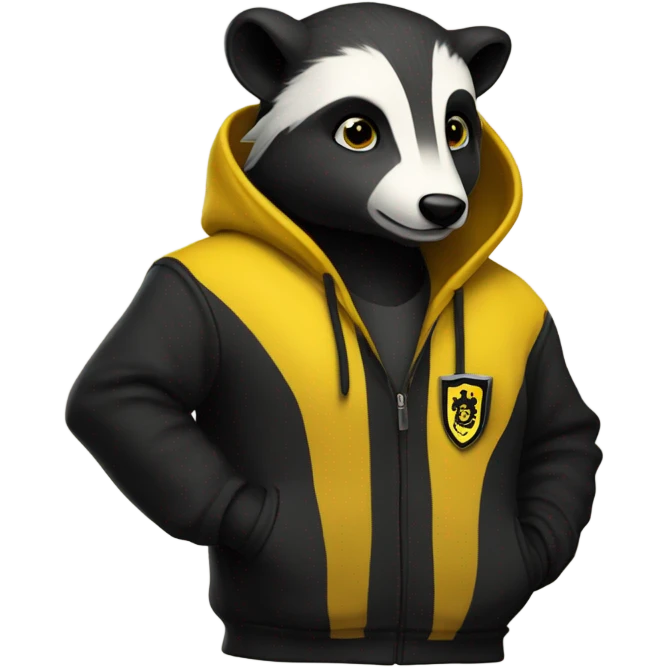 Hufflepuff hoodie  emoji