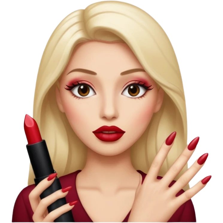 👁️👄👁️💅 emoji