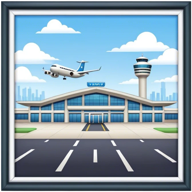 airport terminal emoji