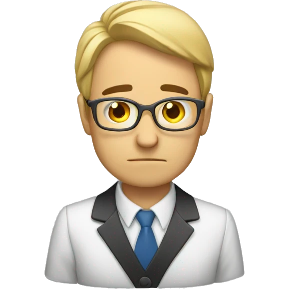 Tired teacher emoji