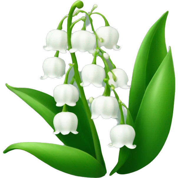 Lilly of the valley emoji