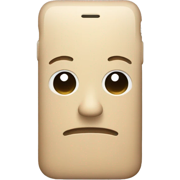 beige Iphone  emoji