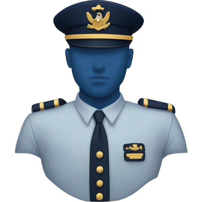 Navy blue hesrt emoji