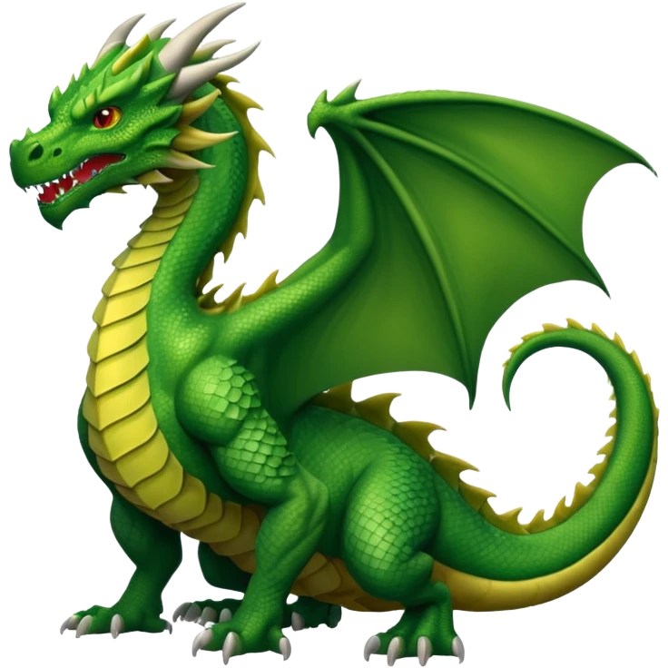 a powerful dragon emoji