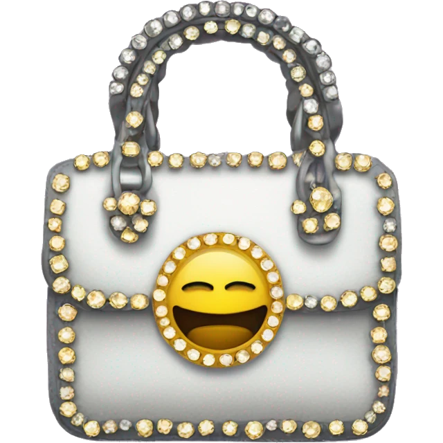 Bedazzled handbag emoji
