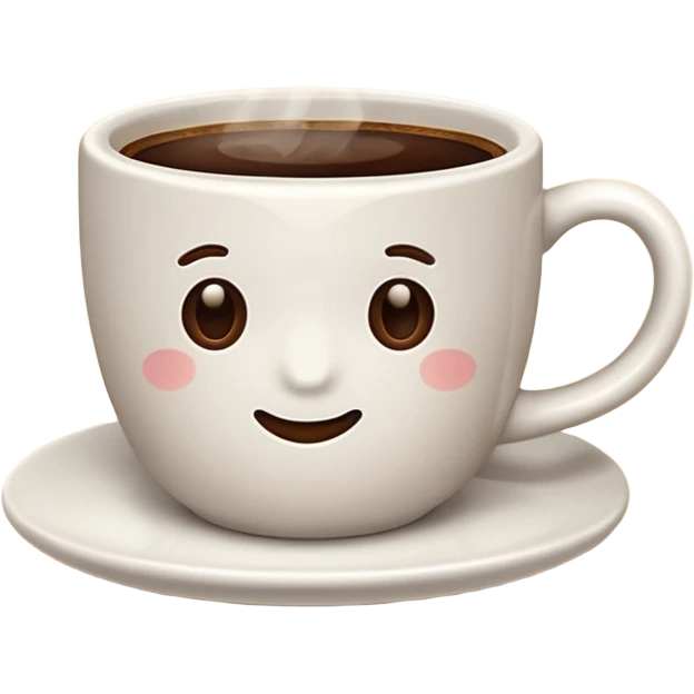 warm cup of coffee emoji