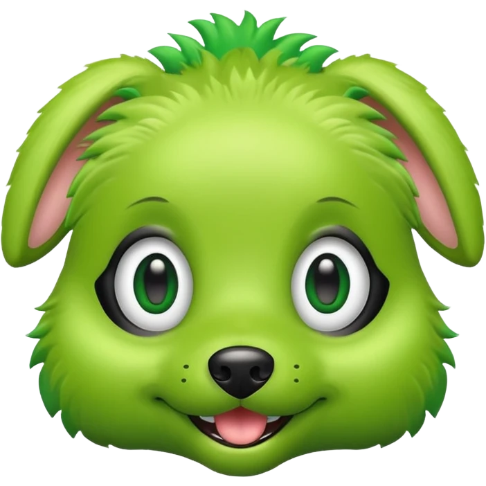 alien dog emoji