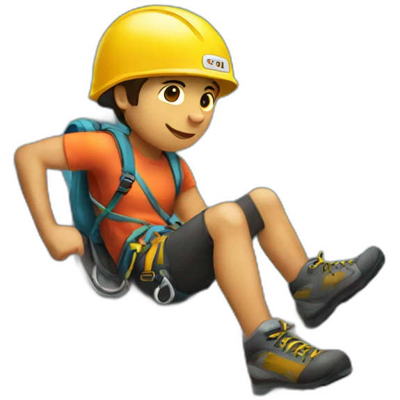 Climber emoji