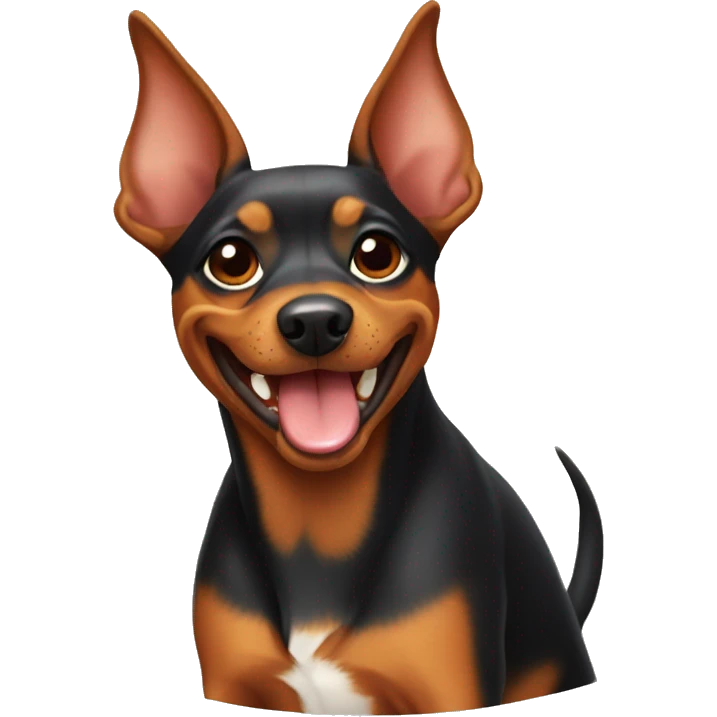 happy pinscher emoji