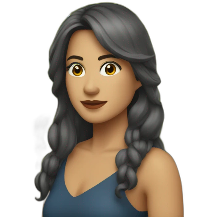 Una montaña marrón con DC emoji