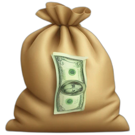 money inside bag emoji