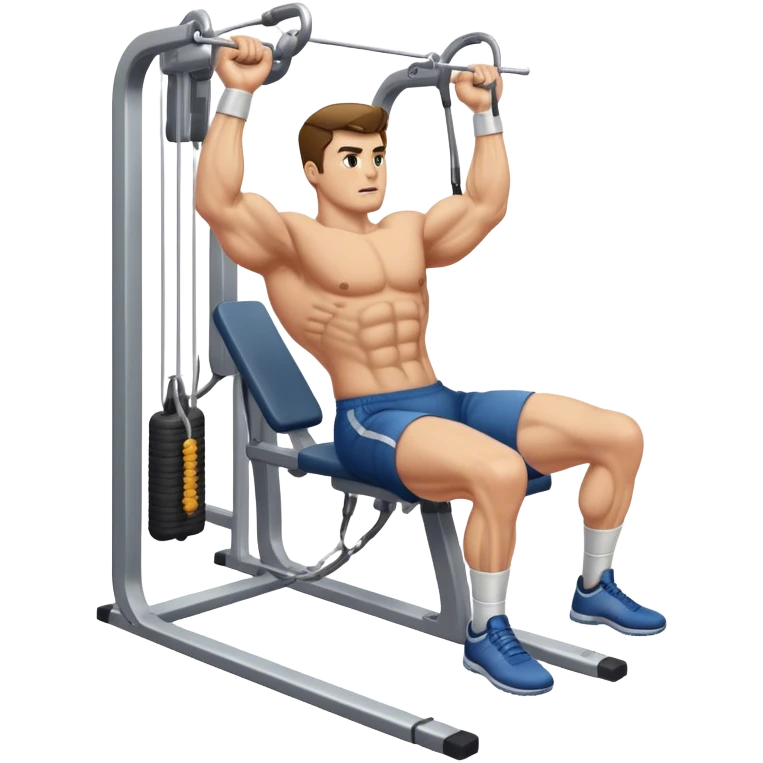 man how to do cable-machine-leg-abduction emoji