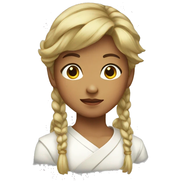 Young miko emoji