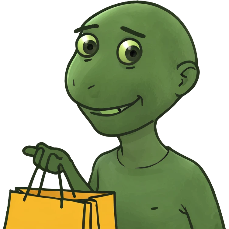 person shopping emoji