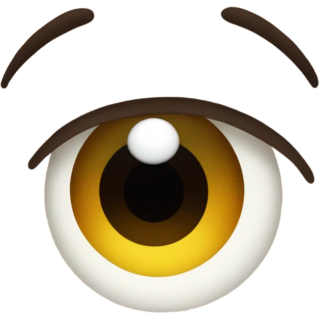 Sleepy eyes emoji
