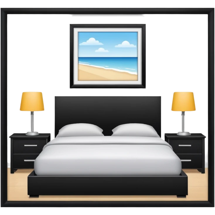 une. Chambre droite emoji