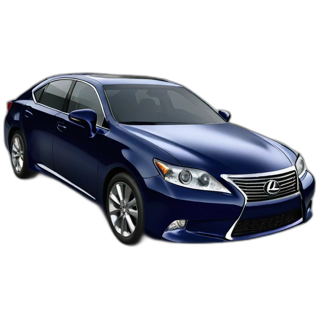 Lexus es350 2007 navy blue emoji