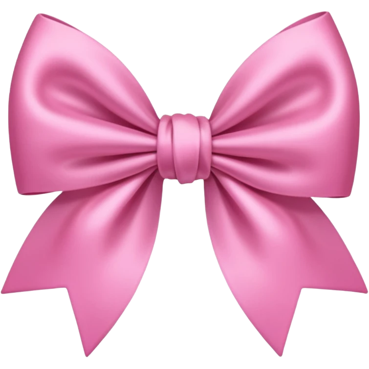 pink bow emoji
