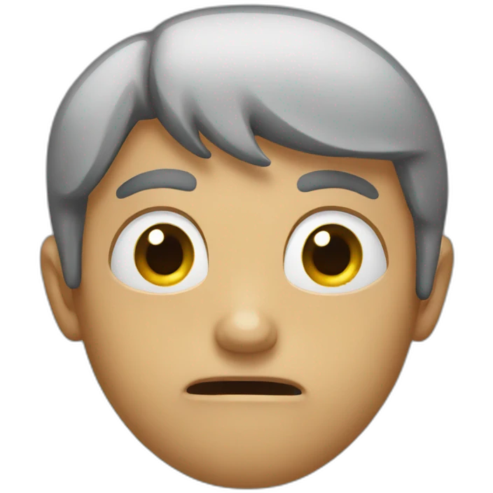 I scare emoji