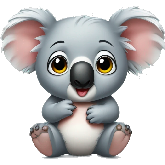 Koala enfermo lanzando un beso  emoji