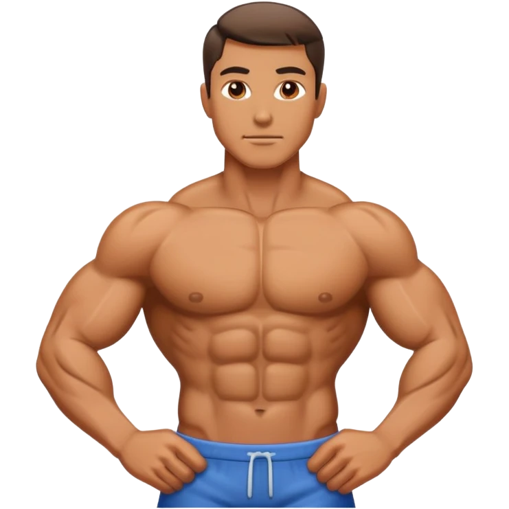 body measure male emoji