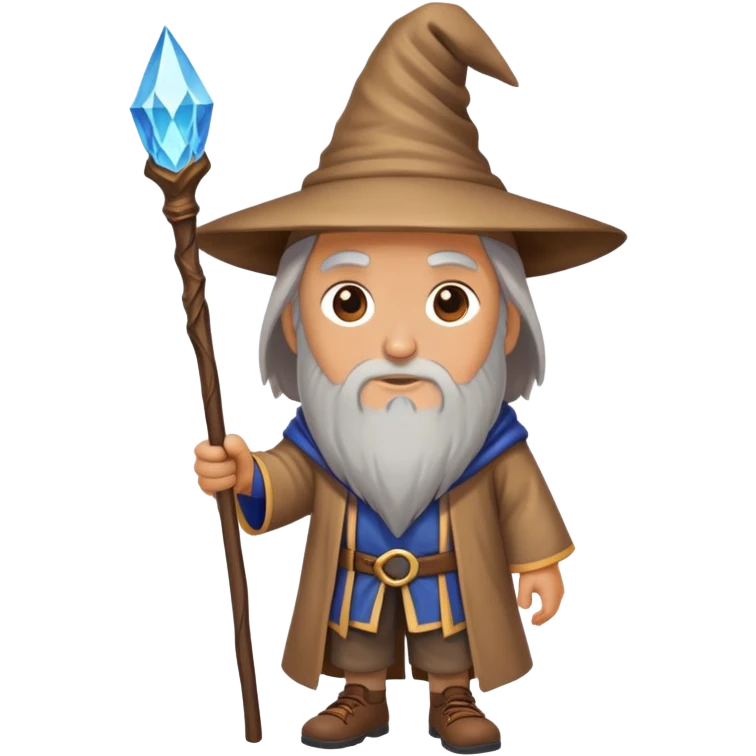 Wizard on a hike  emoji