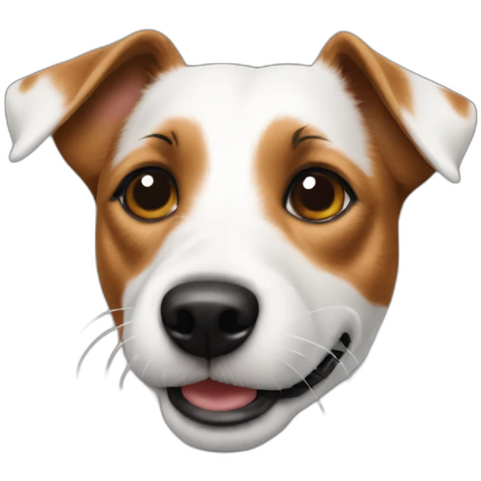 Jack Russell terrier emoji