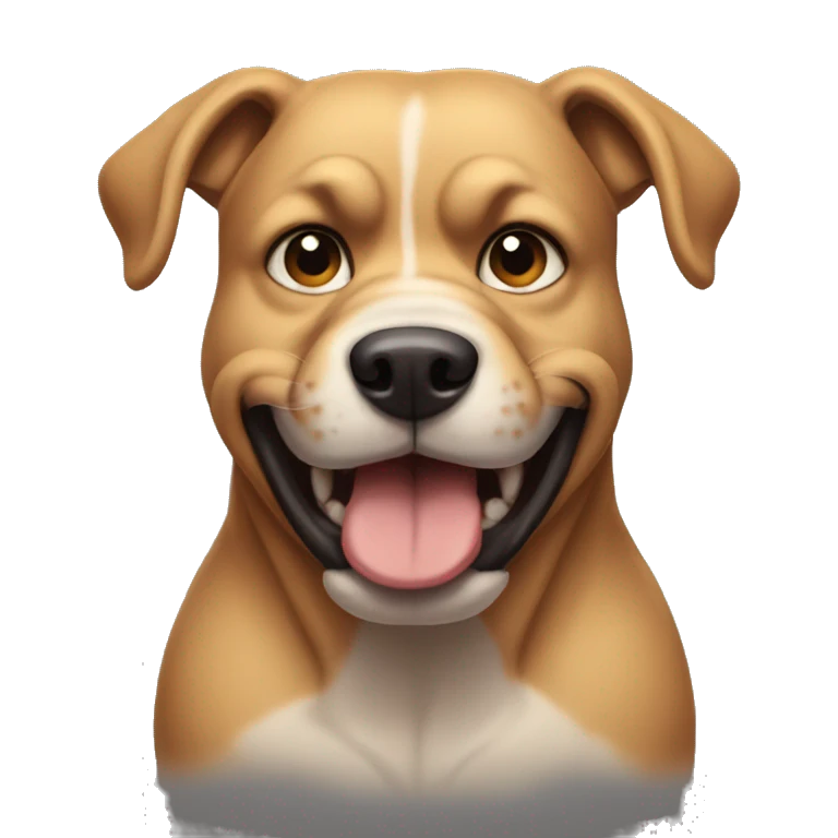 buff dog emoji
