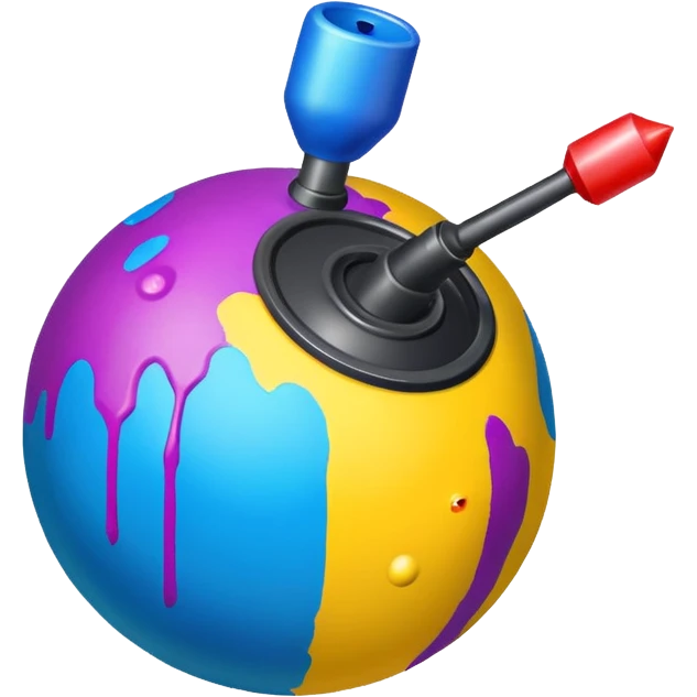 paintball bullett emoji