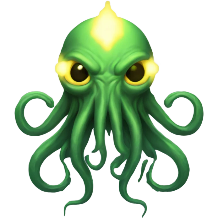 lighting Cthulhu emoji