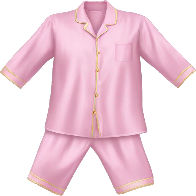 Silk pyjamas  emoji