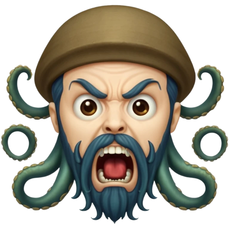 davy jones screaming emoji