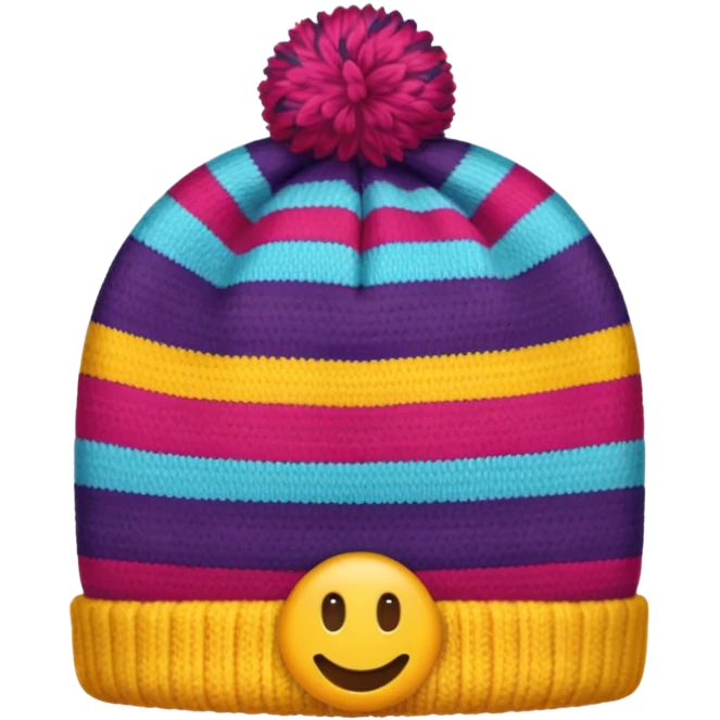 striped hat emoji
