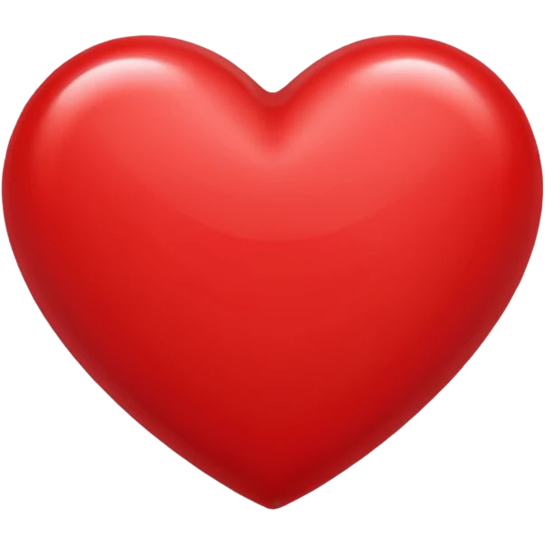 Red heart emoji