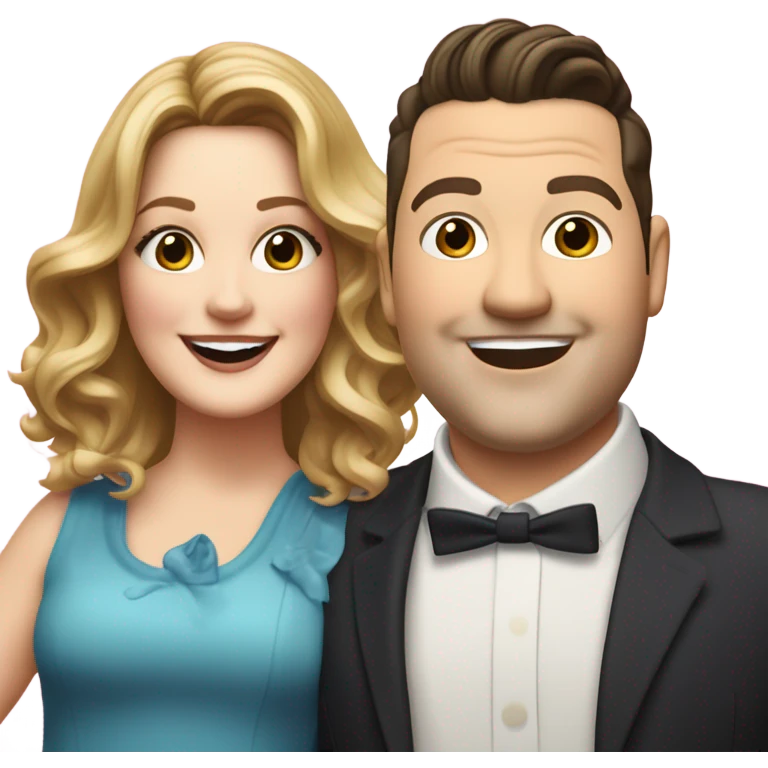 Drew Barrymore And Ross Mathews emoji