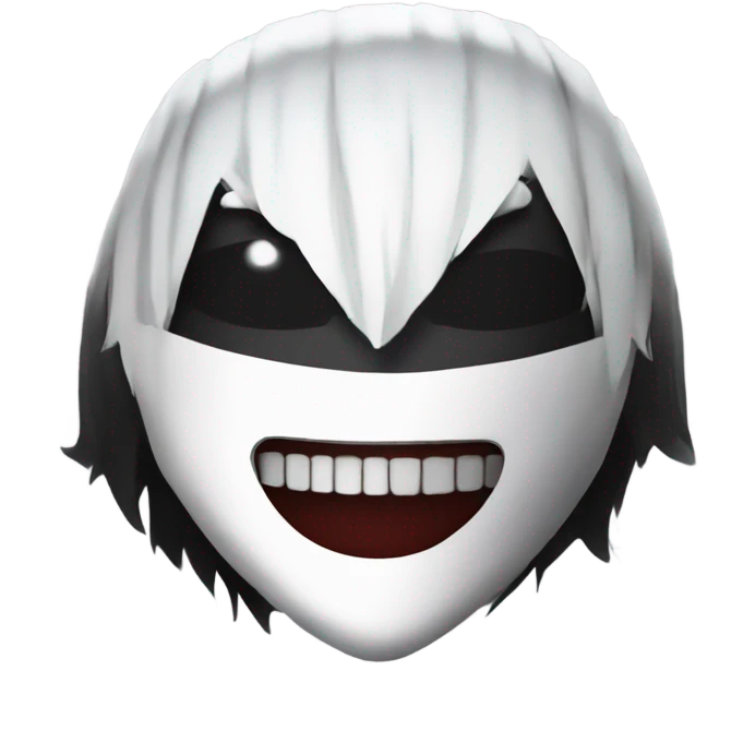 Kaneki tokyo ghoul mask emoji