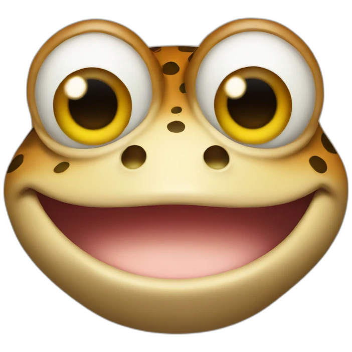 Toad face emoji
