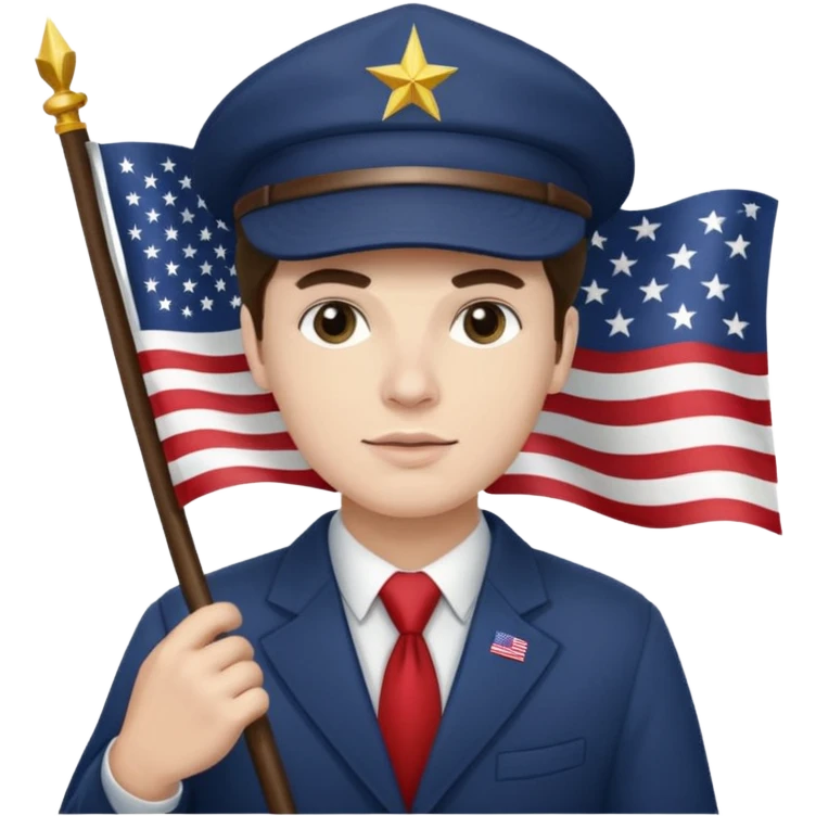 AF America first flag Nick Fuentes  emoji