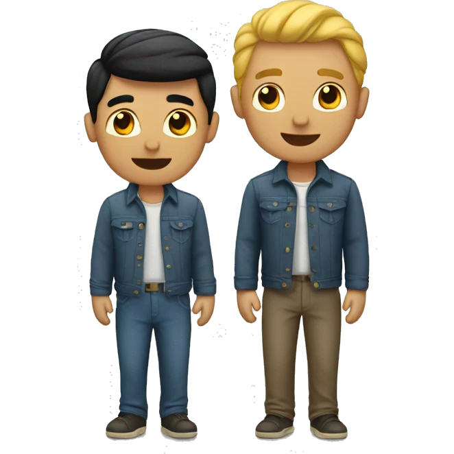 Gay male couple emoji