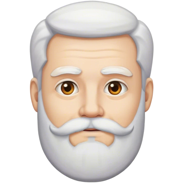 white beard emoji