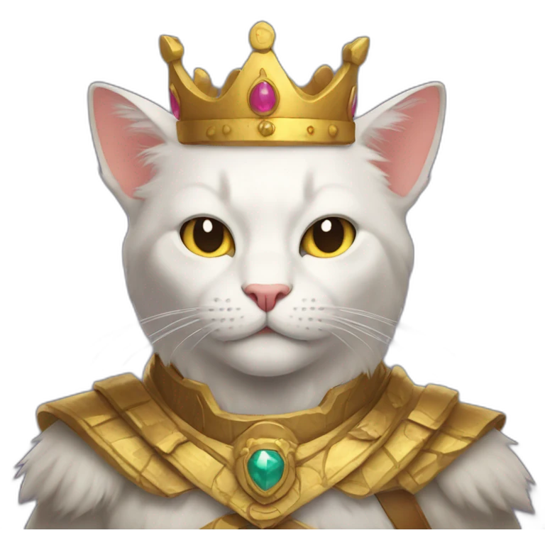 cat king emoji