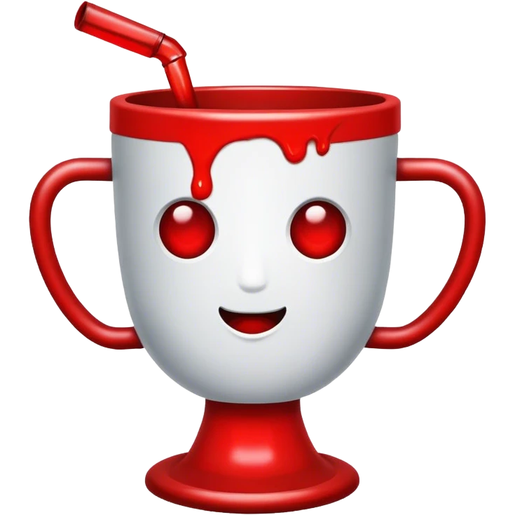 Big bad blood cup emoji