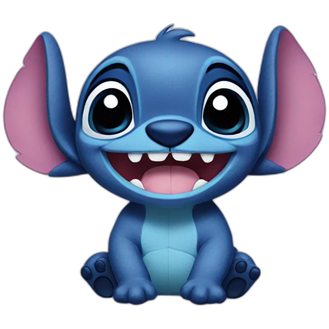 Cute stitch emoji